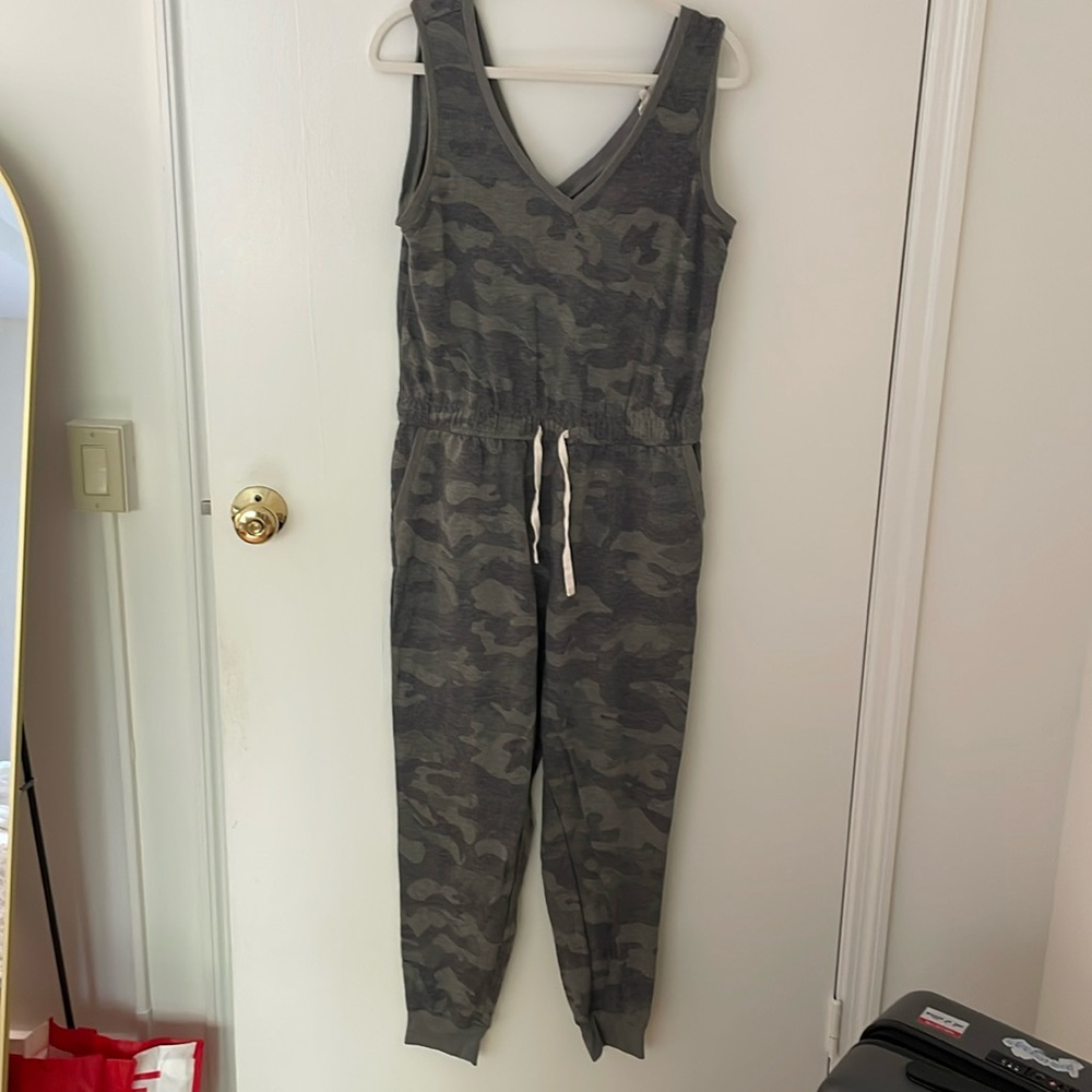 Camouflage jumpsuit